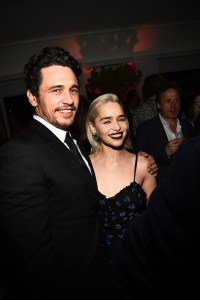 James Franco and Emilia Clarke