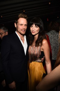 Sam Heughan and Caitriona Balfe