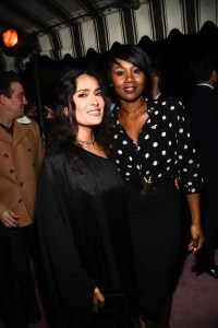 Salma Hayek and Emayatzy Corinealdi