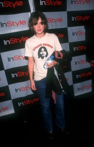 At the InStyle Magazine party for Kevyn Aucoin's book "Face Forward" in 2000