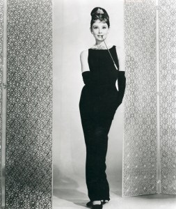 Audrey Hepburn in "Breakfast at Tiffany's", 1961