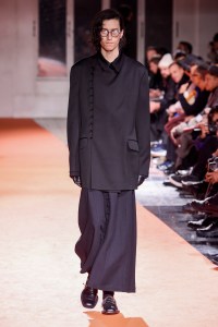 Yohji Yamamoto Men's Fall 2018
