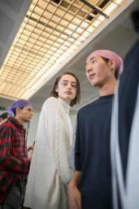 Backstage at Y/Project Men's Fall 2018
