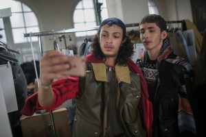 Backstage at Y/Project Men's Fall 2018