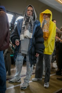 Backstage at Y/Project Men's Fall 2018