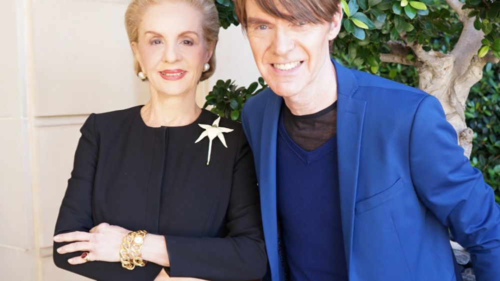 Carolina Herrera and Ken Downing