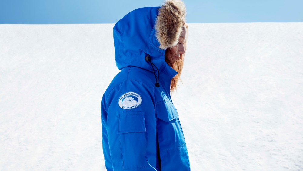 An item from Canada Goose's capsule collection in PBI Blue