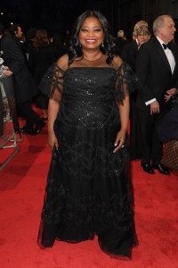 2018 BAFTAs red carpet Octavia Spencer