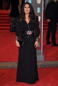 2018 BAFTAs red carpet Salma Hayek