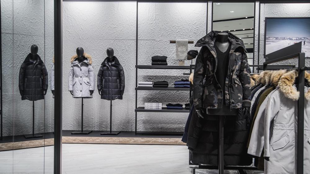 A Canada Goose store.