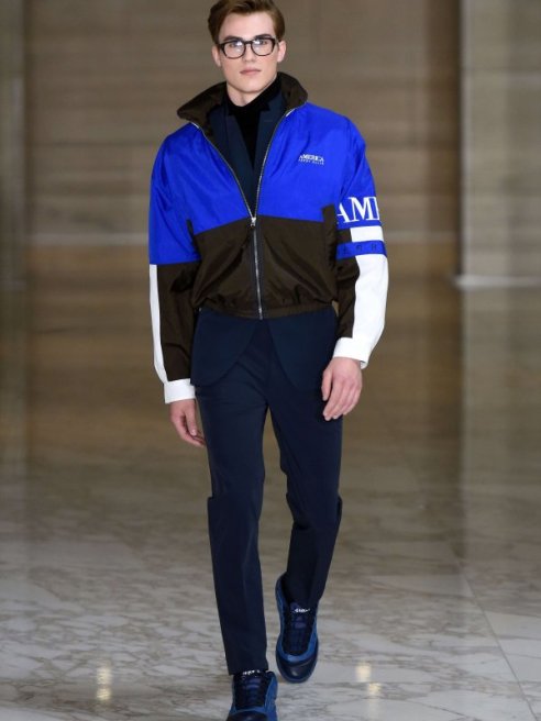 Perry Ellis men's runway shot
