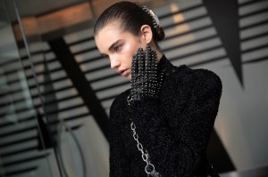 Backstage at Alexander Wang RTW Fall 2018