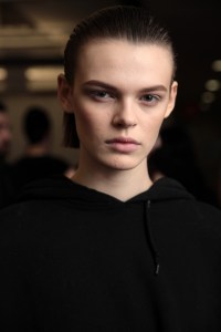Backstage at Alexander Wang RTW Fall 2018