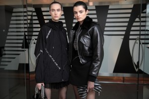 Backstage at Alexander Wang RTW Fall 2018