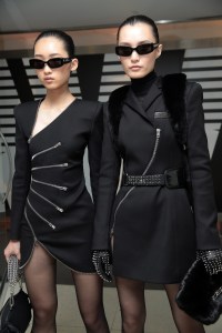 Backstage at Alexander Wang RTW Fall 2018