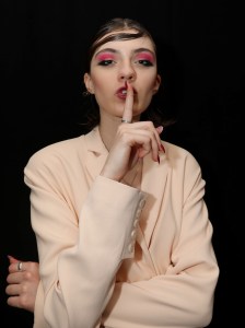 Backstage at Adam Selman RTW Fall 2018