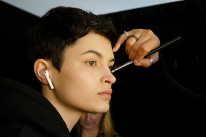 Backstage at Adam Selman RTW Fall 2018