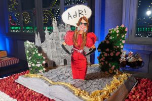 The Atmosphere at Anna Dello Russo's auction in Milan.