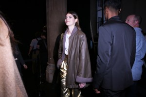 Backstage at Alberta Ferretti RTW Fall 2018