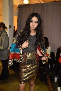 Backstage at Alice + Olivia RTW Fall 2018