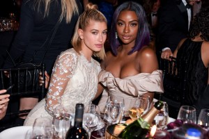 Hailey Baldwin and Justine Skye