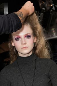 Backstage at Anna Sui RTW Fall 2018