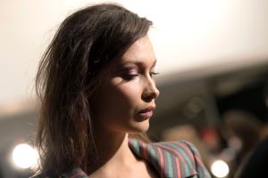 Backstage at Anna Sui RTW Fall 2018