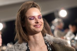 Backstage at Anna Sui RTW Fall 2018