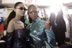 Backstage Halpern RTW Fall 2018