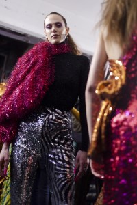 Backstage Halpern RTW Fall 2018
