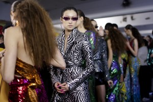 Backstage Halpern RTW Fall 2018