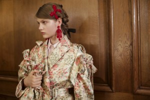Backstage Simone Rocha RTW Fall 2018