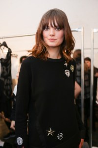 Backstage  at Nicole Miller RTW Fall 2018