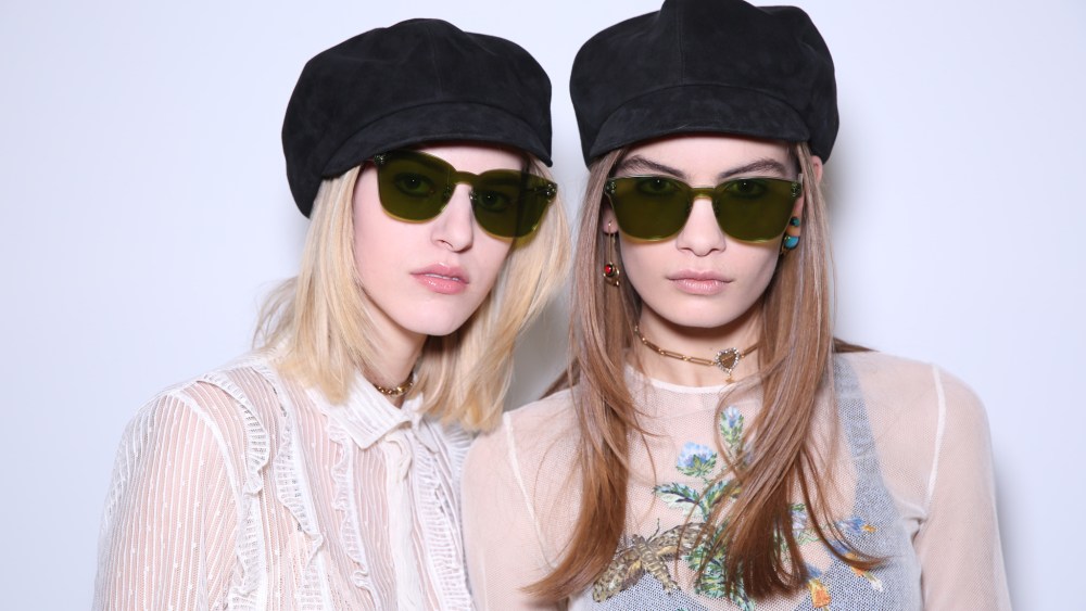Backstage at Dior RTW Fall 2018