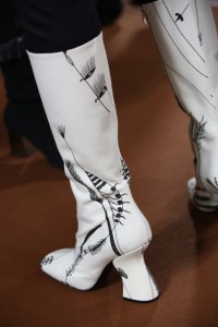 Backstage at Dries Van Noten RTW Fall 2018