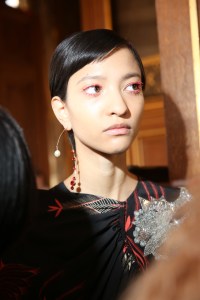 Backstage at Dries Van Noten RTW Fall 2018