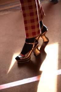 Backstage at Dries Van Noten RTW Fall 2018