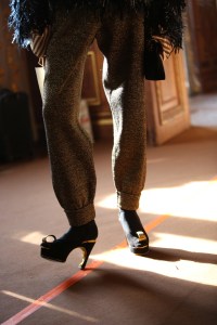 Backstage at Dries Van Noten RTW Fall 2018