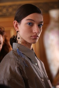 Backstage at Dries Van Noten RTW Fall 2018
