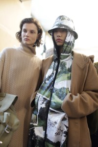 Backstage at Lacoste RTW Fall 2018