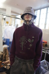 Backstage at Lacoste RTW Fall 2018