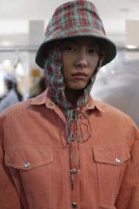 Backstage at Lacoste RTW Fall 2018