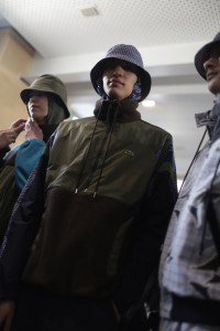 Backstage at Lacoste RTW Fall 2018