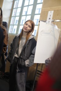 Backstage at Lacoste RTW Fall 2018