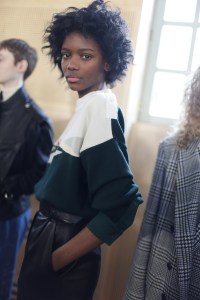 Backstage at Lacoste RTW Fall 2018