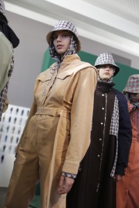Backstage at Lacoste RTW Fall 2018