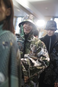 Backstage at Lacoste RTW Fall 2018