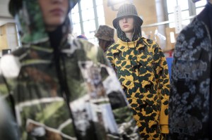 Backstage at Lacoste RTW Fall 2018