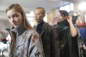 Backstage at Lacoste RTW Fall 2018