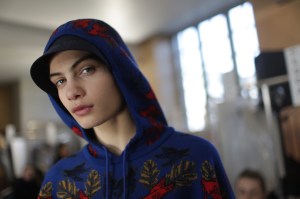 Backstage at Lacoste RTW Fall 2018